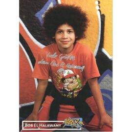 Autogramm TV | ARD | Bob EL HALAWANY | 2000er "Fabrixx" (Portrait Color)