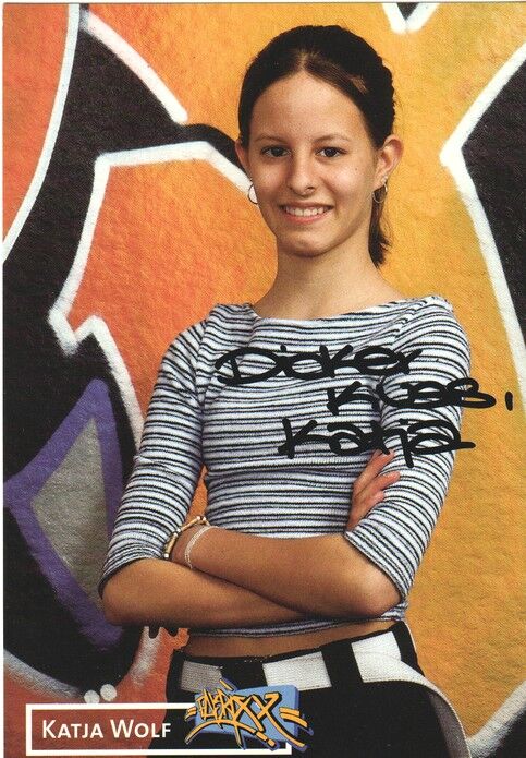 Autogramm TV | ARD | Katja WOLF | 2000er "Fabrixx" (Portrait Color)