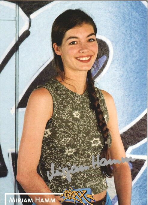 Autogramm TV | ARD | Mirjam HAMM | 2000er "Fabrixx" (Portrait Color)