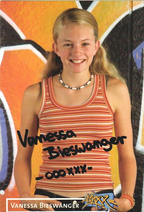 Autogramm TV | ARD | Vanessa BIESWANGER | 2000er "Fabrixx" (Portrait Color)