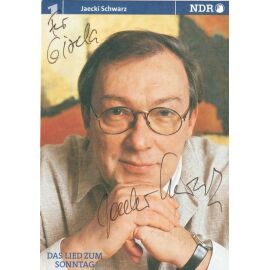Autogramm TV | ARD | Jaecki SCHWARZ | 1998 "Lied Zum Sonntag" (Portrait Color)