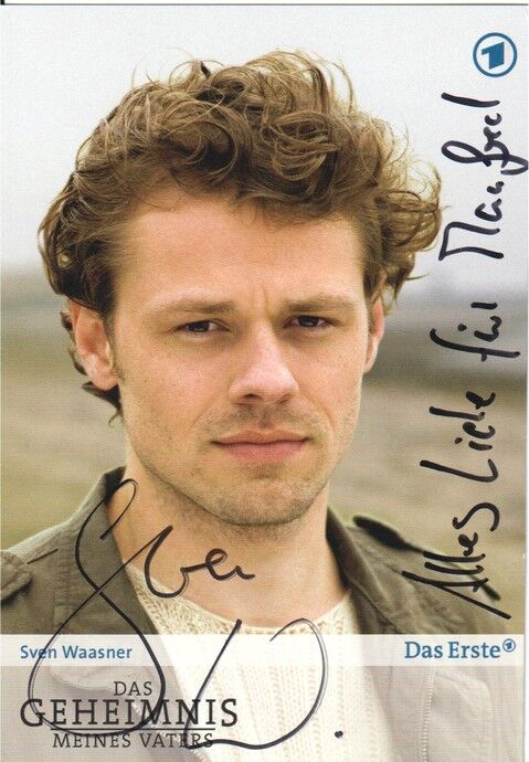 Autogramm TV | ARD | Sven WAASNER | 2006 "Geheimnis Meines Vaters" (Portrait Color Jander)