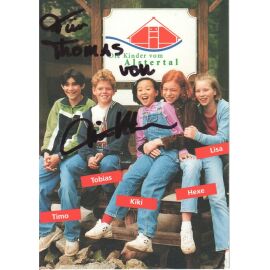 Autogramm TV | ARD | Tim KÜCHLER | 1998 "Kinder Vom Alstertal" (Gruppenbild Color)