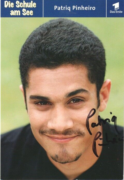 Autogramm TV | ARD | Patriq PINHEIRO | 2000 "Schule Am See" (Portrait Color Jander)