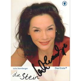 Autogramm TV | ARD | Julia STEMBERGER | 2000er "Die Stein" (Portrait Color Kowalski)