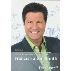 Autogramm TV | ARD | Francis FULTON-SMITH | 2010er "Familie Dr. Kleist" (Portrait Color Kuhröber)
