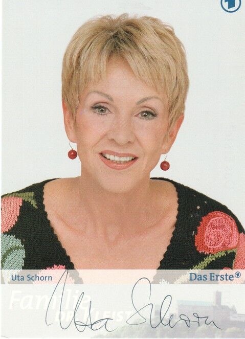 Autogramm TV | ARD | Uta SCHORN | 2010er "Familie Dr. Kleist" (Portrait Color Jander)