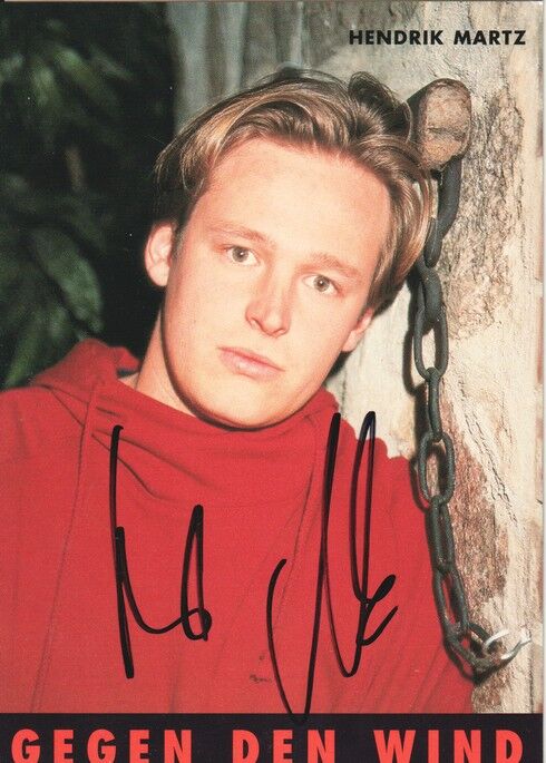 Autogramm TV | ARD | Hendrik MARTZ | 1990er "Gegen Den Wind" (Portrait Color)