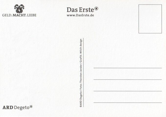 Autogramm TV | ARD | Roland KOCH | 2009 "Geld.Macht.Liebe" (Portrait Color Jander)