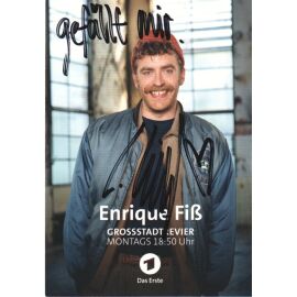 Autogramm TV | ARD | Enrique FISS | 2020er "Grossstadtrevier" (Portrait Color Jander)