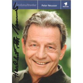 Autogramm TV | ARD | Peter NEUSSER | 1990er "Grossstadtrevier" (Portrait Color Jander)