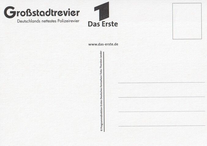 Autogramm TV | ARD | Peter NEUSSER | 1990er "Grossstadtrevier" (Portrait Color Jander)