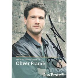 Autogramm TV | ARD | Oliver FRANCK | 2010er "Heiter Bis Tödlich" (Portrait Color Wünschirs)