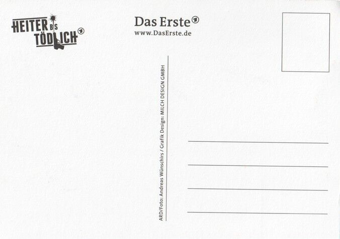 Autogramm TV | ARD | Oliver FRANCK | 2010er "Heiter Bis Tödlich" (Portrait Color Wünschirs)