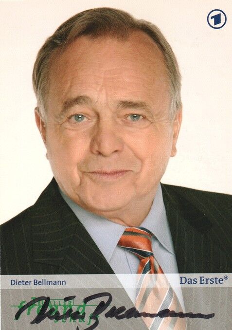 Autogramm TV | ARD | Dieter BELLMANN | 2007 "In Aller Freundschaft" (Portrait Color Thomas)