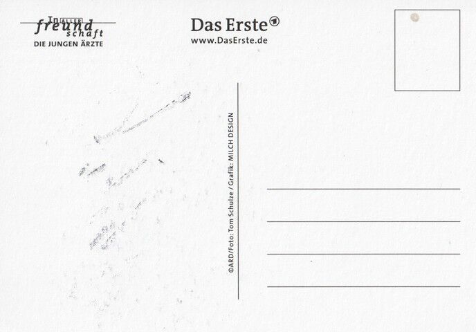 Autogramm TV | ARD | Mike ADLER | 2010er "IAF - Die Jungen Ärzte" (Portrait Color Schulze)