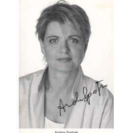 Autogramm TV | ARD | Andrea SPATZEK | 1990er "Lindenstrasse" (Portrait SW Lukaschek)