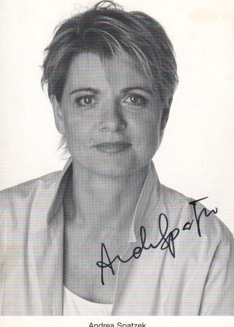Autogramm TV | ARD | Andrea SPATZEK | 1990er "Lindenstrasse" (Portrait SW Lukaschek)