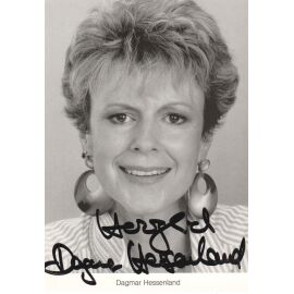Autogramm Schauspieler | Dagmar HESSENLAND | 1990er (Portrait SW Seip)