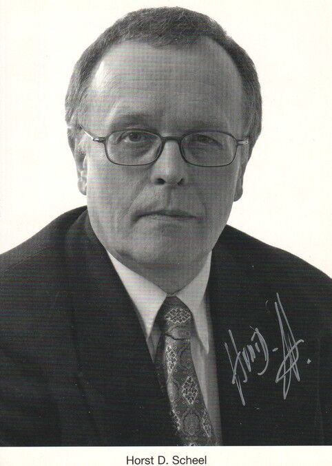 Autogramm TV | ARD | Horst D. SCHEEL | 1990er "Lindenstrasse" (Portrait SW Lukaschek)