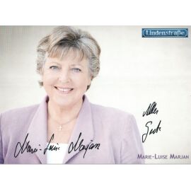 Autogramm TV | ARD | Marie-Luise MARJAN | 2010er "Lindenstrasse" (Portrait Color Mahner)