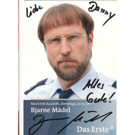 Autogramm TV | ARD | Bjarne MÄDEL | 2010er "Mord Mit Aussicht" (Portrait Color Böhme)