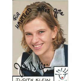 Autogramm TV | ARD | Judith KLEIN | 2000er "Schloss Einstein" (Portrait Color)