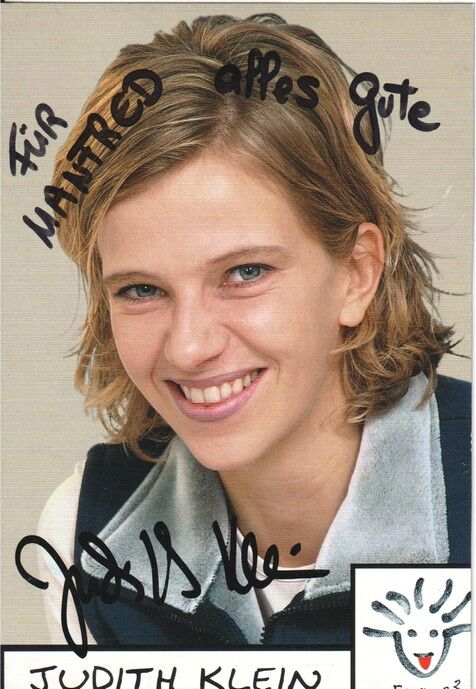 Autogramm TV | ARD | Judith KLEIN | 2000er "Schloss Einstein" (Portrait Color)