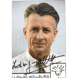 Autogramm TV | ARD | Ludwig HOLLBURG | 2000er "Schloss Einstein" (Portrait Color)