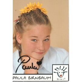 Autogramm TV | ARD | Paula BIRNBAUM | 2000er "Schloss Einstein" (Portrait Color)