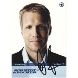Autogramm TV | ARD | Oliver POCHER | 2000er "Schmidt & Pocher" (Portrait Color Grob)