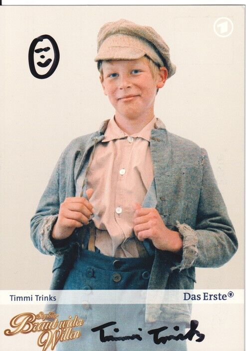 Autogramm TV | ARD | Timmi TRINKS | 2000er "Sophie - Braut Wider Willen" (Portrait Color Manthey)