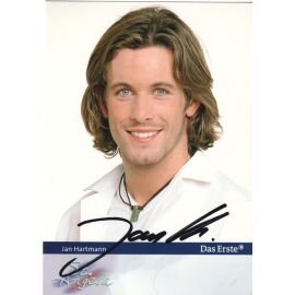 Autogramm TV | ARD | Jan HARTMANN | 2000er "St. Angela" (Portrait Color Jander)
