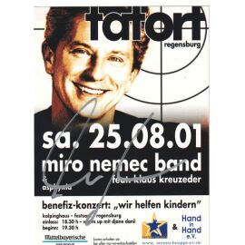 Autogramm TV | ARD | Miroslav NEMEC | 2001 "Tatort" (Portrait Color Band)