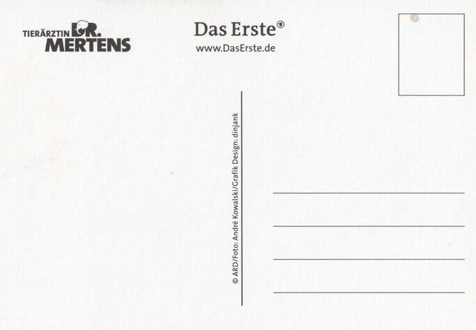 Autogramm TV | ARD | Ludwig ZIMMECK | 2000er "Tierärztin Dr. Mertens" (Portrait Color Kowalski)