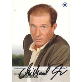 Autogramm TV | ARD | Michael LESCH | 2000er "Tierärztin Dr. Mertens" (Portrait Color Kowalski)