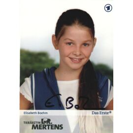 Autogramm TV | ARD | Elisabeth BOEHM | 2000er "Tierärztin Dr. Mertens" (Portrait Color Kowalski)