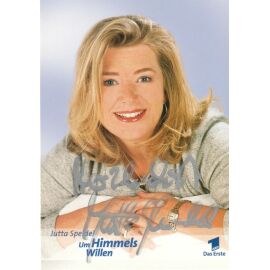 Autogramm TV | ARD | Jutta SPEIDEL | 2000er "Um Himmels Willen" (Portrait Color Erdmanski)