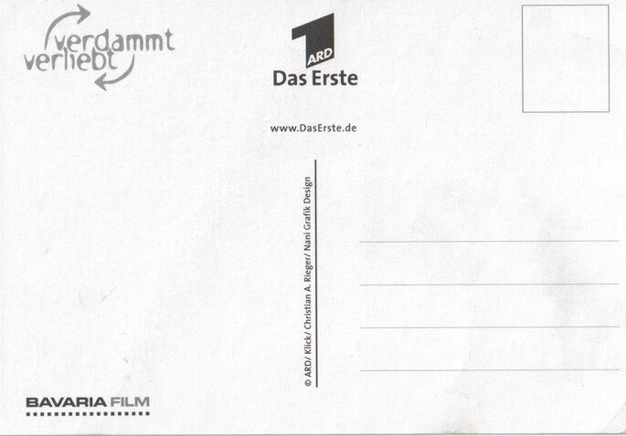 Autogramm TV | ARD | Laura MAIRE | 2002 "Verdammt Verliebt" (Portrait Color Rieger)