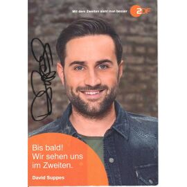 Autogramm TV | ZDF | David SUPPES | 2020er "Bares Für Rares" (Portrait Color Hempel)