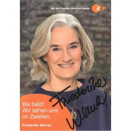 Autogramm TV | ZDF | Friederike WERNER | 2020er "Bares Für Rares" (Portrait Color Hempel)