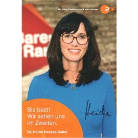 Autogramm TV | ZDF | Heide REZEPA-ZABEL | 2020er "Bares Für Rares" (Portrait Color Hempel)
