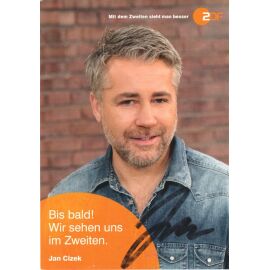 Autogramm TV | ZDF | Jan CIZEK | 2020er "Bares Für Rares" (Portrait Color Hempel)