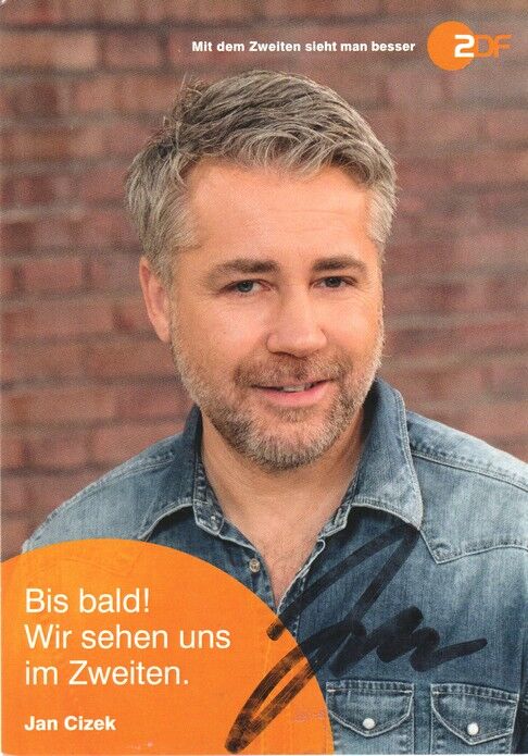 Autogramm TV | ZDF | Jan CIZEK | 2020er "Bares Für Rares" (Portrait Color Hempel)