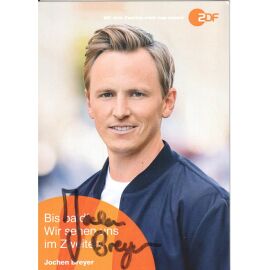 Autogramm TV | ZDF | Jochen BREYER | 2020er (Portrait Color Rupp)