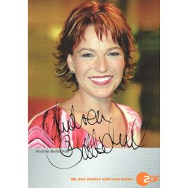 Autogramm TV | ZDF | Andrea BALLSCHUH | 2000er (Portrait Color Menne)