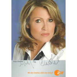 Autogramm TV | ZDF | Anja CHARLET | 2000er "Heute Mittag" (Portrait Color Bänsch)