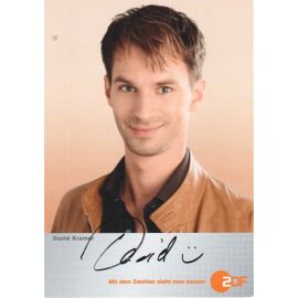 Autogramm TV | ZDF | David KRAMER | 2000er "Wege Zum Glück" (Portrait Color Kinder)