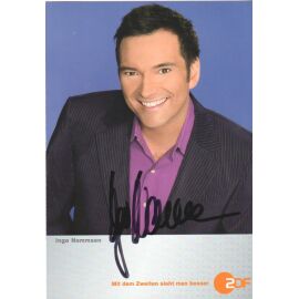 Autogramm TV | ZDF | Ingo NOMMSEN | 2000er (Portrait Color Sauerbrei)