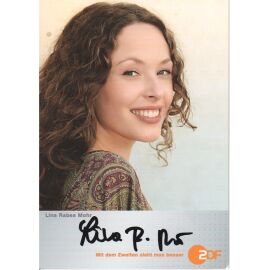 Autogramm TV | ZDF | Lina Rabea MOHR | 2000er "Wege Zum Glück" (Portrait Color Incoronato)